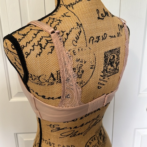 Soma Tan Enbliss Luxu Wireless Lace J Hook Bra - Picture 4 of 6